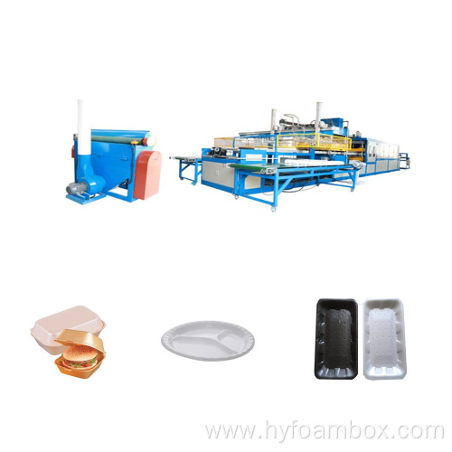 Styrofoam Fast Food Box Production Line